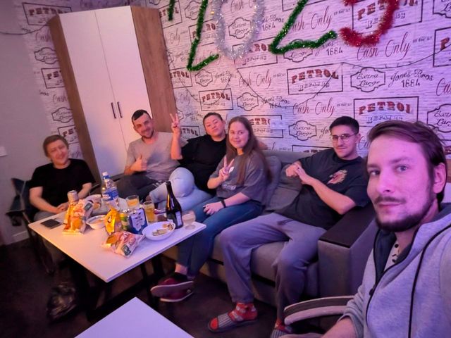 Первый сбор частью сатека дома