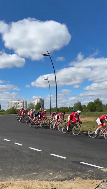 Велогонки в Крылатском